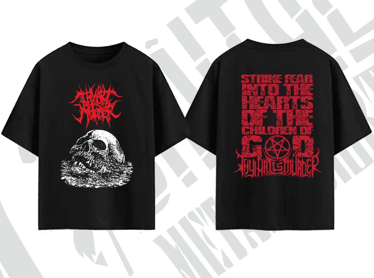 Thy Art Is Murder Drop Shoulder T-Shirt