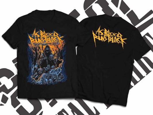 As Blood Runs Black – American Deathcore Band Logo T-Shirt