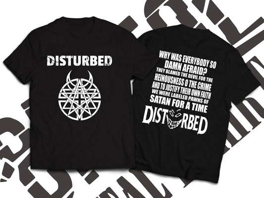 Disturbed Crescent Moon T-Shirt