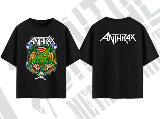 Anthrax Drop Shoulder T-shirt