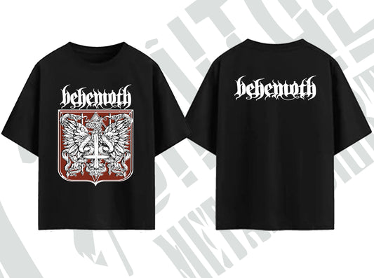 Behemoth Drop Shoulder Death Metal T-Shirt